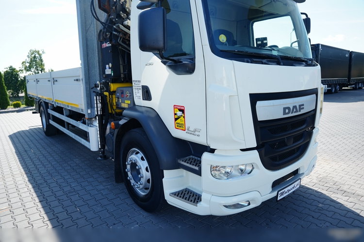 DAF LF 250 / 4X2 / SKRZYNIOWY - 7.3 + HDS HYVA HB 150X -E3 / STEROWANIE RADIOWE / ROTATOR / MAX UDŹWIG: 5200 KG / EURO 6 zdjęcie 13