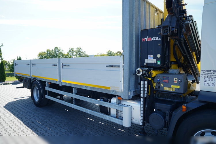DAF LF 250 / 4X2 / SKRZYNIOWY - 7.3 + HDS HYVA HB 150X -E3 / STEROWANIE RADIOWE / ROTATOR / MAX UDŹWIG: 5200 KG / EURO 6 zdjęcie 22