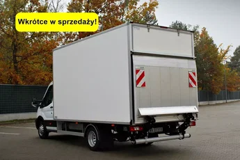 Ford Transit bliźniak kontener 9 euro palet + winda BAR 750kg
