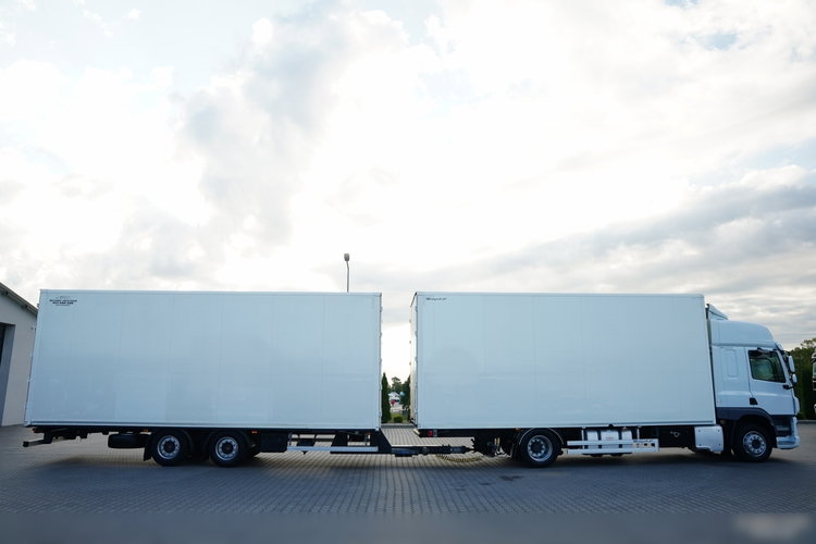 DAF CF 450 / ZESTAW TANDEM 120 M3 / PRZEJAZDOWY / KONTENER / 7.2 M + 8.0 M / LECITRAILER / MOCNA PODŁOGA / EURO 6 4x2 zdjęcie 9