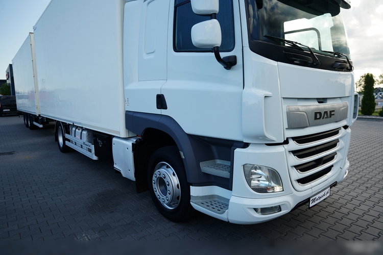 DAF CF 450 / ZESTAW TANDEM 120 M3 / PRZEJAZDOWY / KONTENER / 7.2 M + 8.0 M / LECITRAILER / MOCNA PODŁOGA / EURO 6 4x2 zdjęcie 10