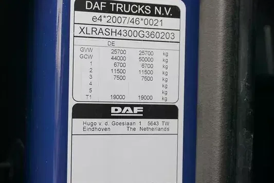 DAF XF / 480 / ACC / EURO 6 / SSC / MEGA / BDF / 7.82 M / RETARDER / OŚ SKRĘTNA zdjęcie 3
