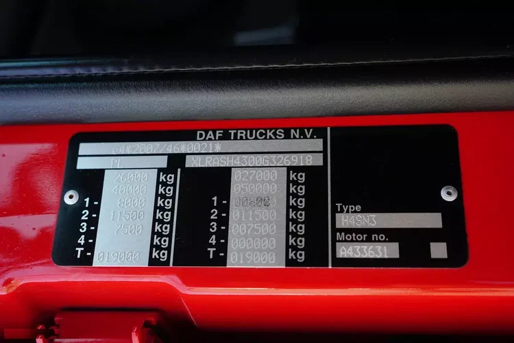 DAF / XF / 480 / ACC / EURO 6 / SSC / BDF / 7.15 , 7.45 , 7.82 M zdjęcie 3