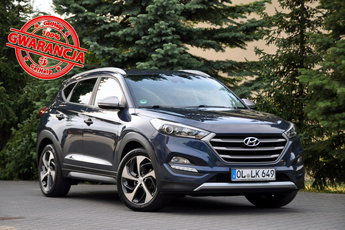 Hyundai Tucson 1.6T(177KM) Led Navi Kamera Reling Welur I Wł BLS Parktronik Alu19"ASO