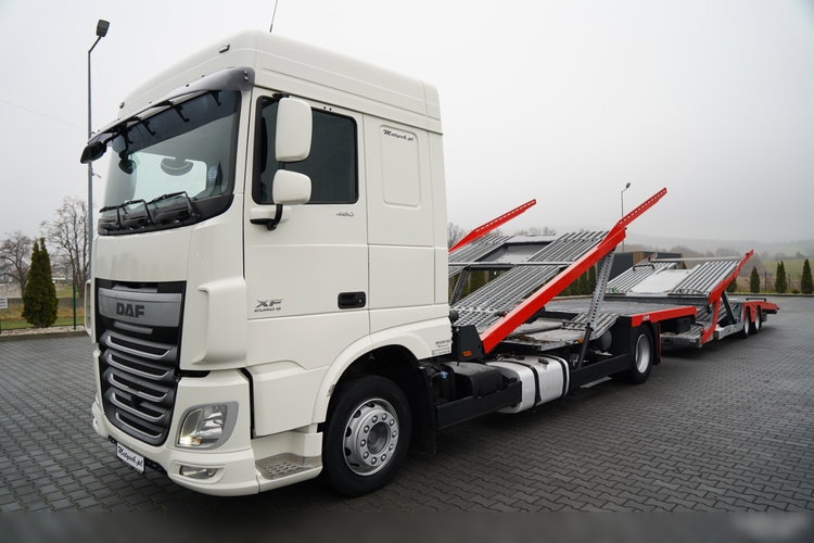 DAF XF 480 / LORA / LOHR / 16, 5 M / 4 DOSTAWCZAKI / 6 OSOBÓWEK / KLIMA POSTOJOWA / EURO 6 zdjęcie 10