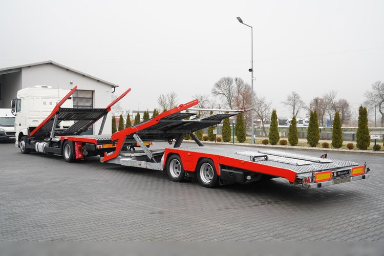 DAF XF 480 / LORA / LOHR / 16, 5 M / 4 DOSTAWCZAKI / 6 OSOBÓWEK / KLIMA POSTOJOWA / EURO 6 zdjęcie 12