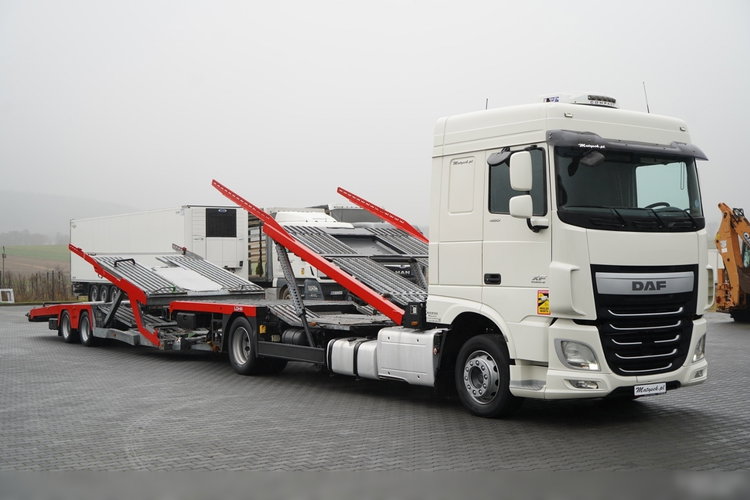 DAF XF 480 / LORA / LOHR / 16, 5 M / 4 DOSTAWCZAKI / 6 OSOBÓWEK / KLIMA POSTOJOWA / EURO 6 zdjęcie 18