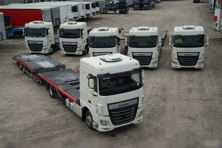 DAF XF 480 / LORA / LOHR / 16, 5 M / 4 DOSTAWCZAKI / 6 OSOBÓWEK / KLIMA POSTOJOWA / EURO 6 zdjęcie 1