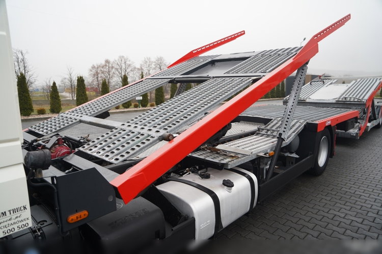 DAF XF 480 / LORA / LOHR / 16, 5 M / 4 DOSTAWCZAKI / 6 OSOBÓWEK / KLIMA POSTOJOWA / EURO 6 zdjęcie 22