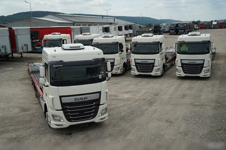 DAF XF 480 / LORA / LOHR / 16, 5 M / 4 DOSTAWCZAKI / 6 OSOBÓWEK / KLIMA POSTOJOWA / EURO 6 zdjęcie 4