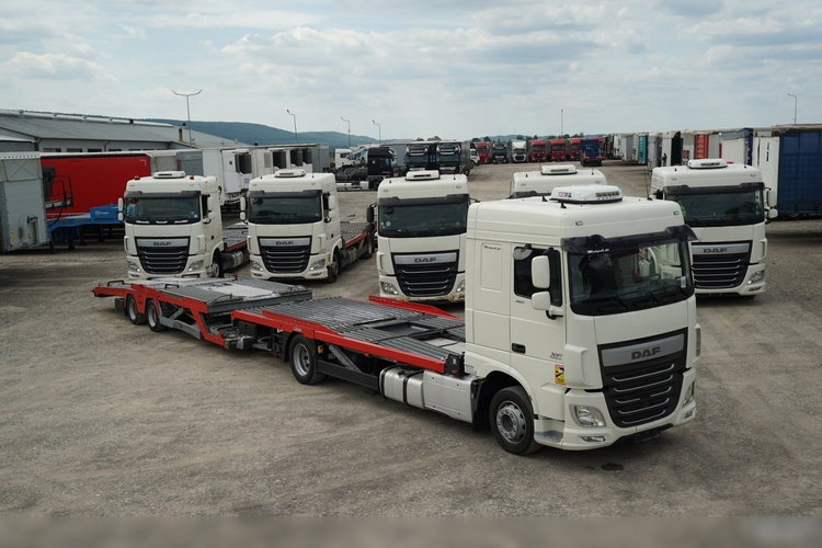 DAF XF 480 / LORA / LOHR / 16, 5 M / 4 DOSTAWCZAKI / 6 OSOBÓWEK / KLIMA POSTOJOWA / EURO 6 zdjęcie 5