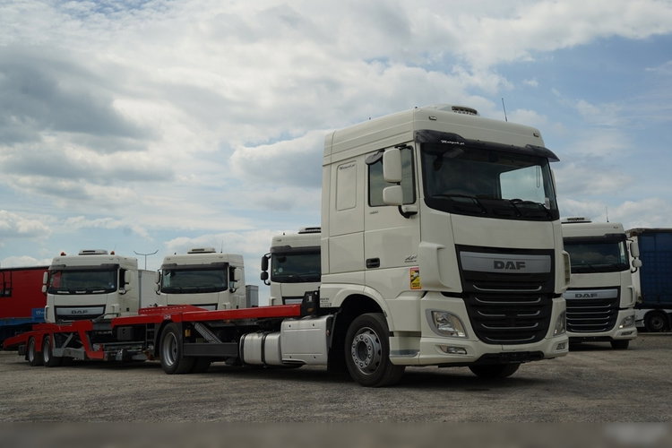 DAF XF 480 / LORA / LOHR / 16, 5 M / 4 DOSTAWCZAKI / 6 OSOBÓWEK / KLIMA POSTOJOWA / EURO 6 zdjęcie 8