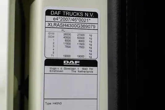 DAF XF / 480 / ACC / EURO 6 / SSC / BDF / 7.15 , 7.45 M zdjęcie 3