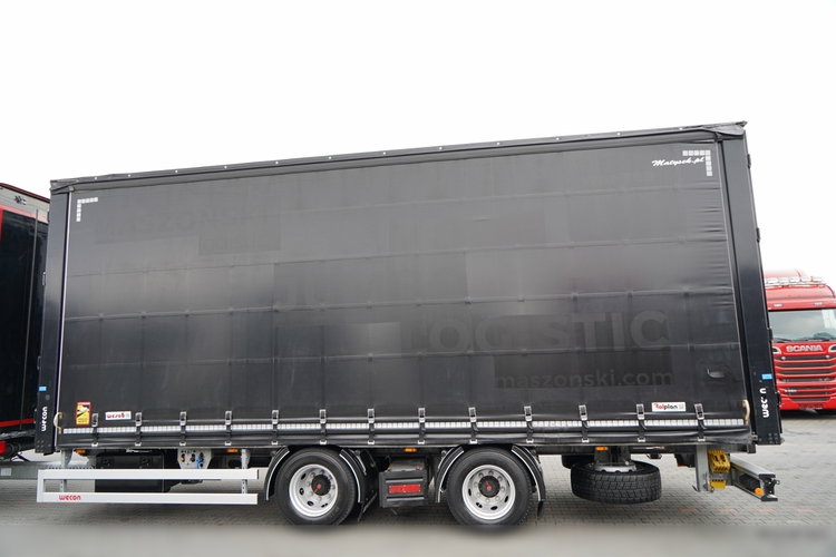 DAF XG 480 / ZESTAW TANDEM / 120 M3 / PRZEJAZDOWY / OŚ PODNOSZONA / KLIMA POSTOJOWA /  WECON  / SAF / zdjęcie 11