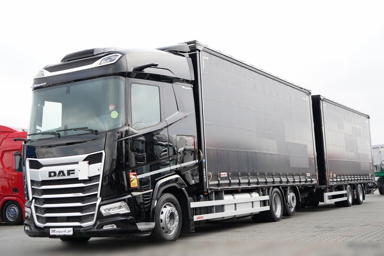 DAF XG 480 / ZESTAW TANDEM / 120 M3 / PRZEJAZDOWY / OŚ PODNOSZONA / KLIMA POSTOJOWA /  WECON  / SAF / zdjęcie 5