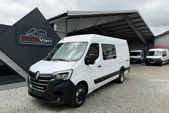 Renault Master max L3H2 bliźniak 6 osobowy brygadówka doka 165KM hak 3, 5t lift