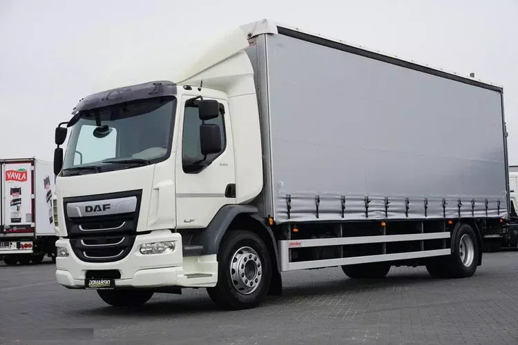 DAF / LF / 290 / E 6 / FIRANKA + WINDA / ŁAD. 9 970 KG / 19 PALET zdjęcie 15