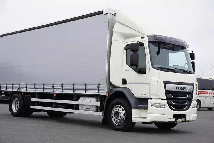 DAF / LF / 290 / E 6 / FIRANKA + WINDA / ŁAD. 9 970 KG / 19 PALET zdjęcie 21