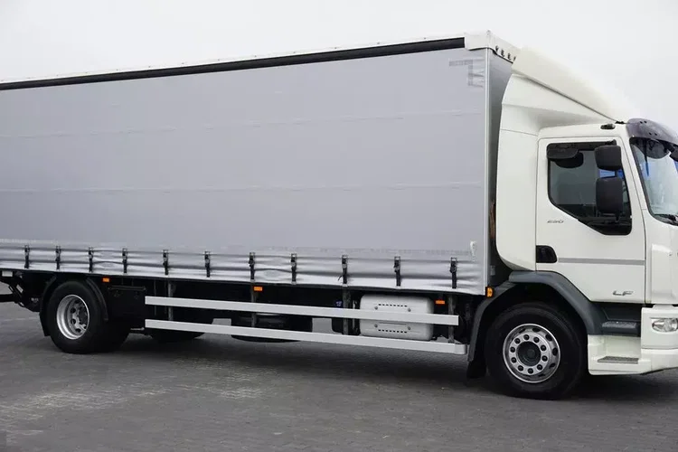 DAF / LF / 290 / E 6 / FIRANKA + WINDA / ŁAD. 9 970 KG / 19 PALET zdjęcie 8