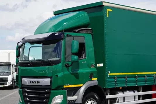 DAF CF / 290 / ACC / E 6 / FIRANKA + WINDA / 21 PALET / DŁ. 8.7 M / ŁAD. 8 380 KG zdjęcie 13