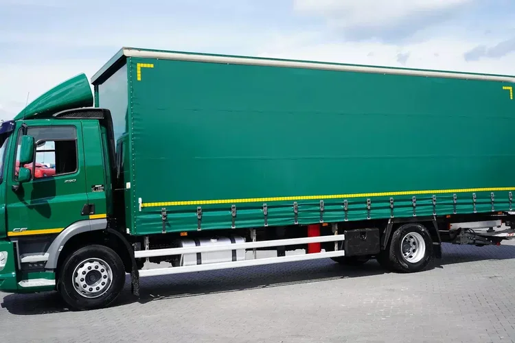 DAF CF / 290 / ACC / E 6 / FIRANKA + WINDA / 21 PALET / DŁ. 8.7 M / ŁAD. 8 380 KG zdjęcie 6
