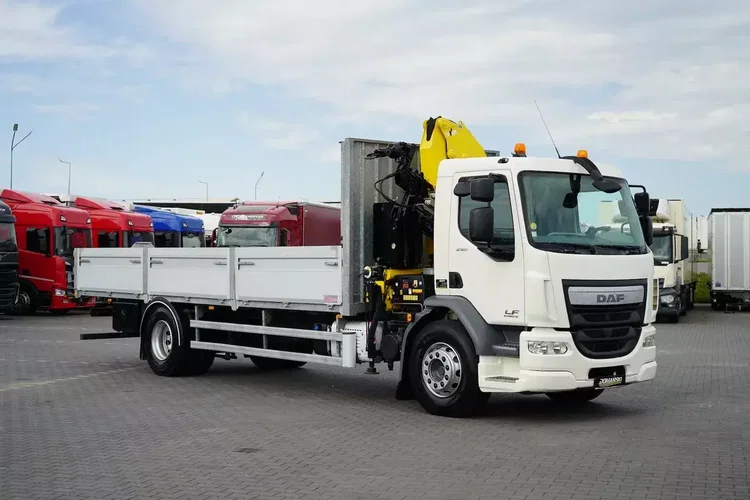 DAF / LF / 250 / SKRZYNIOWY + HDS / HYVA HB-150 / PILOT / ROTATOR zdjęcie 2