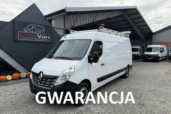 Renault Master max master L3H2 3 osobowy zabudowa bagażnik 145KM pełna opcja
