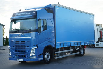 Volvo FH 460 / FIRANKA - 7.4 M / SOLÓWKA / KLIMATYZACJA POSTOJOWA / MOCNA PODŁOGA
