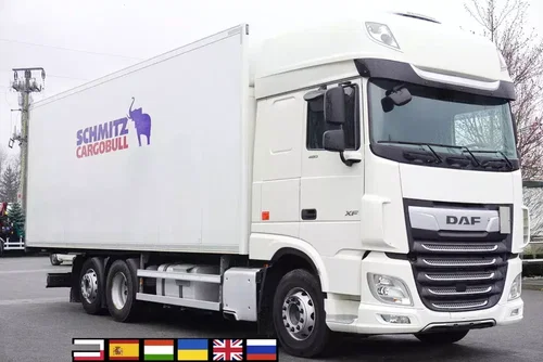 DAF XF 480 6x2 E6 / Chłodnia Schmitz 19 EPAL Doppelstock / Carrier Supra 1250 / Intarder_247644