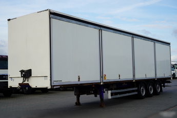 LECITRAILER / KONTENER / MOCNA PODŁOGA / BOKI OTWIERANE /
