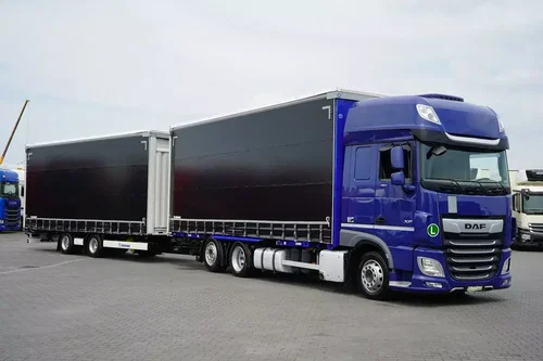 DAF / XF / 480 / ACC / EURO 6 / ZESTAW PRZESTRZENNY 120 M3 / RETARDER