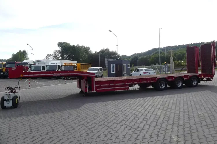 NISKOPODWOZIOWA / LAWETA / HYDRAULICZNY POKŁAD / WCIĄGARKA / zdjęcie 13