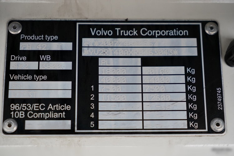 Volvo FH 500 / XXL / RETARDER / CAŁY NA PODUSZKACH / KLIMA POSTOJOWA / BOGATE WYPOSAŻENIE / PO ZŁOTYM KONTRAKCIE SERWISOWYM / zdjęcie 41