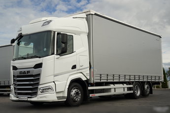 DAF XF 480 / FIRANKA / 6X2 / KLIMA POSTOJOWA / OŚ PODNOSZONA  / ZAWIESIE DO WÓZKA / PO KONTRAKCIE SERWISOWYM 