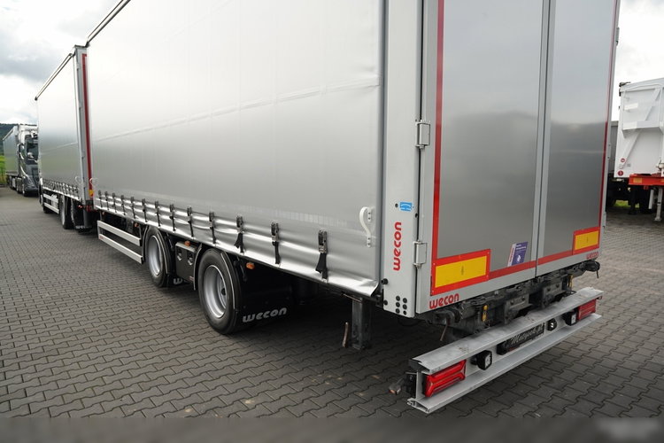 DAF XF 480 / ZESTAW TANDEM / 120 M3  / OŚ PODNOSZONA / KLIMA POSTOJOWA / WECON / SAF / ZAWIESIE DO WÓZKA / PO KONTRAKCIE SERWISOWYM  zdjęcie 13