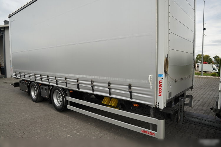 DAF XF 480 / ZESTAW TANDEM / 120 M3  / OŚ PODNOSZONA / KLIMA POSTOJOWA / WECON / SAF / ZAWIESIE DO WÓZKA / PO KONTRAKCIE SERWISOWYM  zdjęcie 16