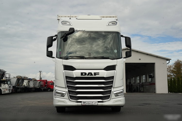 DAF XF 480 / ZESTAW TANDEM / 120 M3  / OŚ PODNOSZONA / KLIMA POSTOJOWA / WECON / SAF / ZAWIESIE DO WÓZKA / PO KONTRAKCIE SERWISOWYM  zdjęcie 2