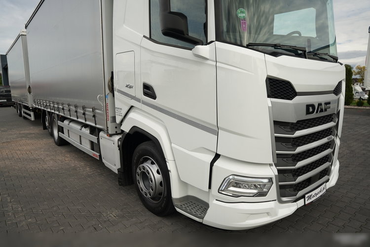 DAF XF 480 / ZESTAW TANDEM / 120 M3  / OŚ PODNOSZONA / KLIMA POSTOJOWA / WECON / SAF / ZAWIESIE DO WÓZKA / PO KONTRAKCIE SERWISOWYM  zdjęcie 8