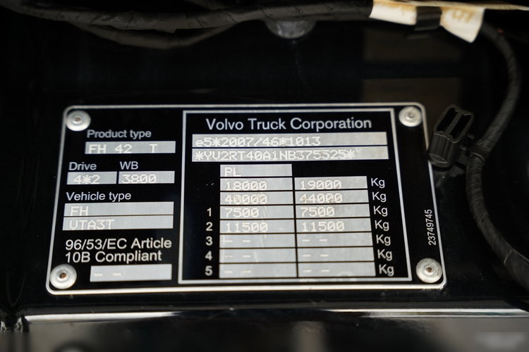 Volvo FH 500 / XXL / RETARDER / LOWDECK / MEGA  / BOGATE WYPOSAŻENIE / PO KONTRAKCIE SERWISOWYM / zdjęcie 40