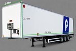 Fruehauf / KONTENER / STANDARD / WINDA DHOLLANDIA - 1 500 KG / MOCNA PODŁOGA /  SAF / zdjęcie 2