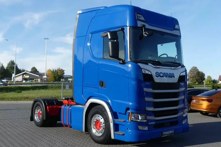 Scania S500 / EURO 6 / RETARDER / KLIMA POSTOJOWA / NAVI / STANDARD / zdjęcie 3