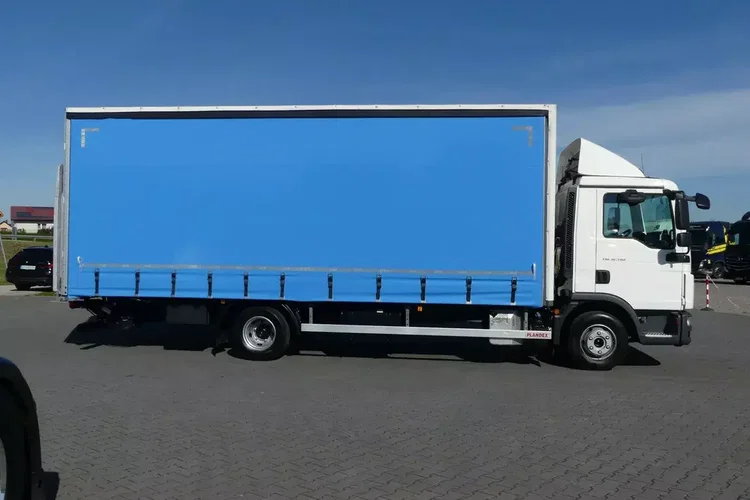MAN TGL 12.190 / FIRANKA + WINDA / PRZEBIEG 117 TYS KM / KLIMA / zdjęcie 4