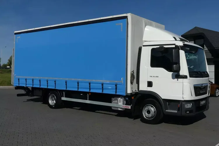 MAN TGL 12.190 / FIRANKA + WINDA / PRZEBIEG 117 TYS KM / KLIMA / zdjęcie 5