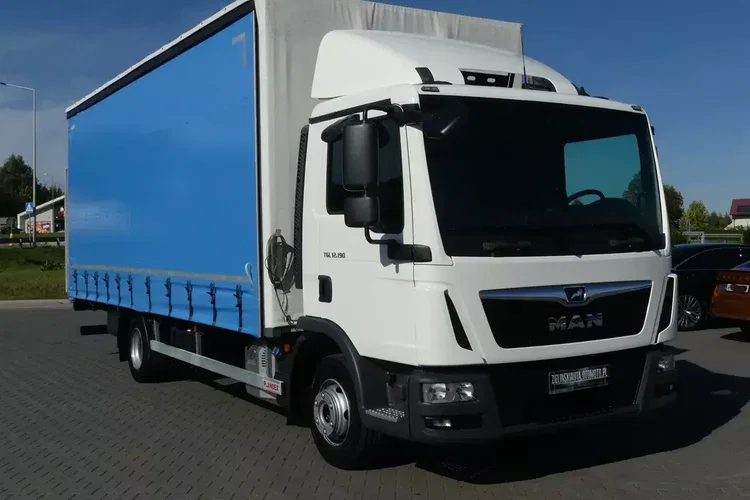 MAN TGL 12.190 / FIRANKA + WINDA / PRZEBIEG 117 TYS KM / KLIMA / zdjęcie 7