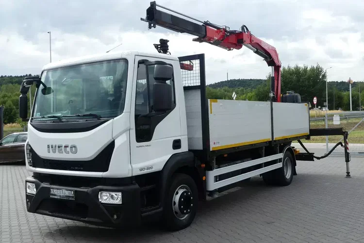 Iveco EUROCARGO 120-220 / HDS FASSI F110 + SKRZYNIA / MANUAL / zdjęcie 1