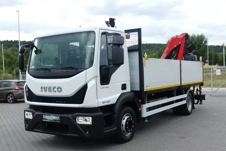 Iveco EUROCARGO 120-220 / HDS FASSI F110 + SKRZYNIA / MANUAL / zdjęcie 23