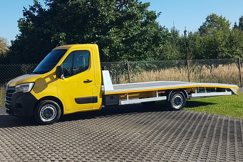 Renault Master LAWETA NAJAZD 5M AUTOLAWETA POMOC DROGOWA HAK KLIMA PODUSZKI
