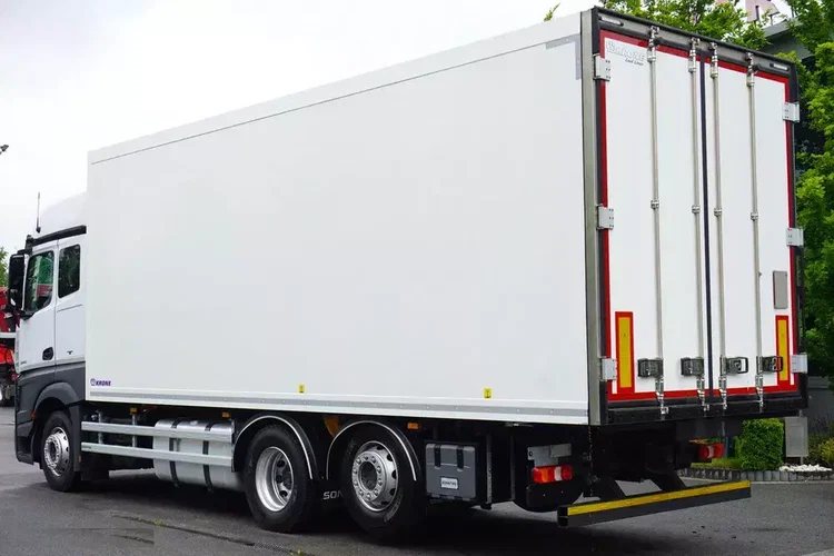 Mercedes Actros 2540 6×2 / 10 tys. km / Chłodnia Krone 18 EPAL / Thermoking T-1000R_252746 zdjęcie 4