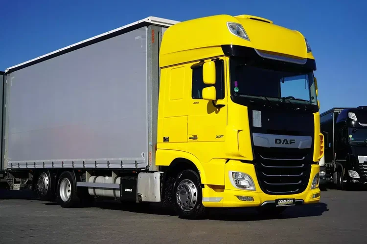 DAF XF / 480 / ACC / E 6 / ZESTAW PRZEJAZDOWY 120 M3 / RETARDER / OŚ SKRĘTNA zdjęcie 24