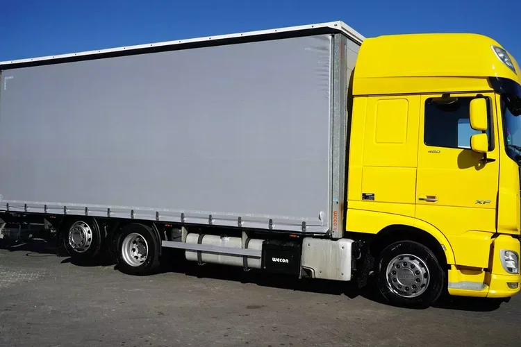 DAF XF / 480 / ACC / E 6 / ZESTAW PRZEJAZDOWY 120 M3 / RETARDER / OŚ SKRĘTNA zdjęcie 28